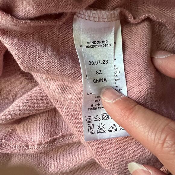 Vignette Girl's Pink High-Low Dress - 10 - Picture 3 of 4